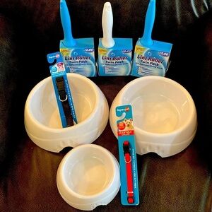 ❤️❤️❤️ HOST PICK!! Dog Dish/Lint Roller Bundle